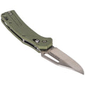 Klein KTO Resurgence Knife, Clip Point Blade, Moss Green Handle - Ace Tool Group - KLEIN