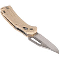 Klein KTO Resurgence Knife,Clip Point Blade, Sand Handle - Ace Tool Group - KLEIN