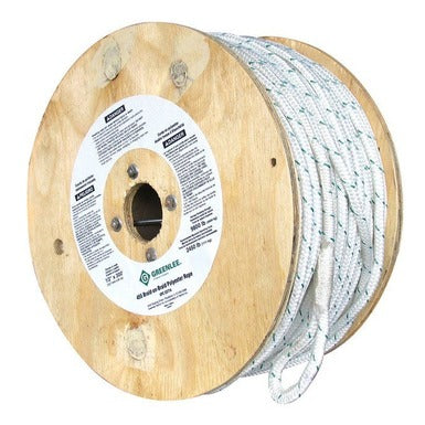 Greenlee 1/2" X 300' Double-Braided Composite Rope - Ace Tool Group - Greenlee