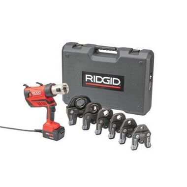 RIDGID RP 350 Corded Kit W/ ProPress Jaws (1/2" - 2") - 67068 - Ace Tool Group - Ridgid