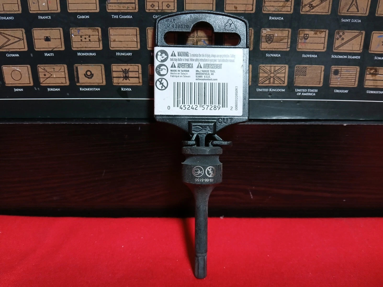 Milwaukee 49-66-5155 Shockwave Lineman's 3/8" Drive 5mm Hex Bit Socket - Ace Tool Group - Milwaukee