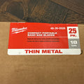 Milwaukee 48-39-0526 18TPI BIM COMP BSB 25PK - Ace Tool Group - Milwaukee