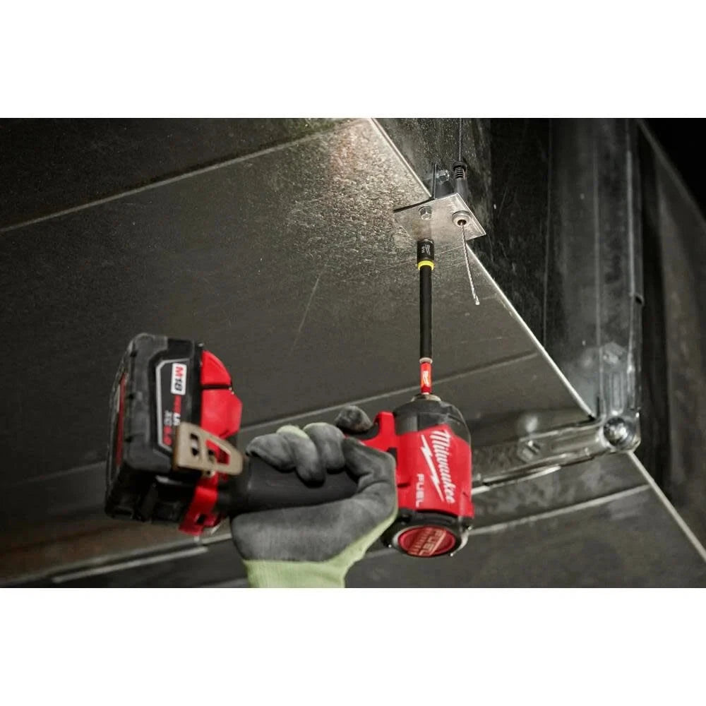Milwaukee 49-66-0535 SHOCKWAVE Impact Duty 3/8" x 2-9/16" Magnetic Nut Driver 10PK - Ace Tool Group - Milwaukee