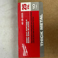 Milwaukee 48-39-0506 10TPI BIM COMP BSB 25PK - Ace Tool Group - Milwaukee