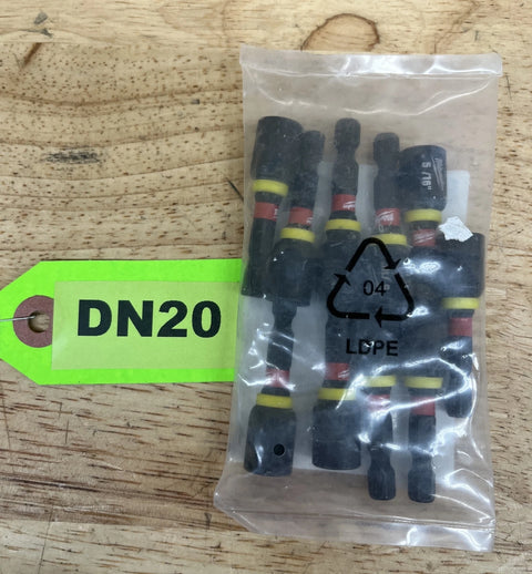 Milwaukee 49-66-0503 SHOCKWAVE Impact Duty 5/16" x 1-7/8" Magnetic Nut Driver 10PK