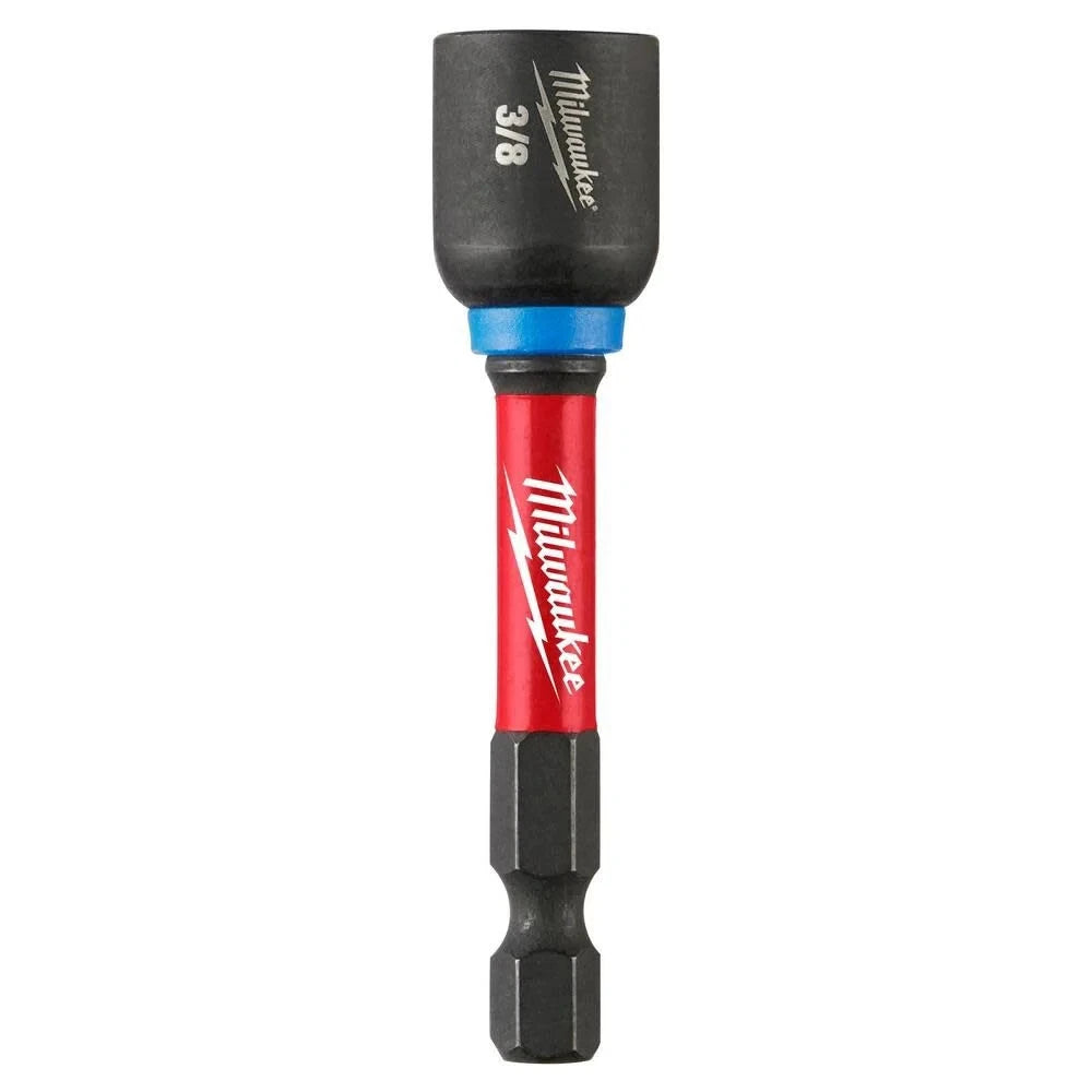 Milwaukee 49-66-0535 SHOCKWAVE Impact Duty 3/8" x 2-9/16" Magnetic Nut Driver 10PK - Ace Tool Group - Milwaukee