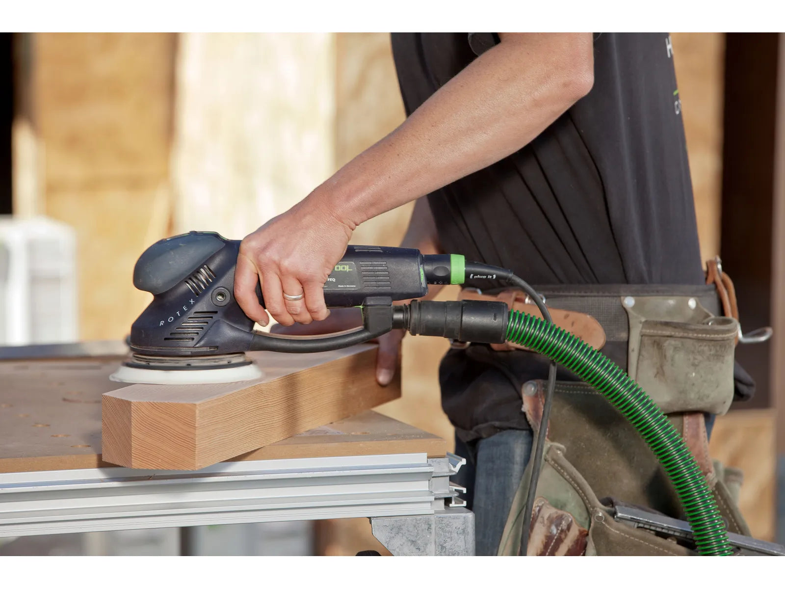 FES-578238 Limited Edition ROTEX RO 150 FEQ Plus w/ 120-Piece Granat Abrasives Systainer - Ace Tool Group - Ace Tool Group