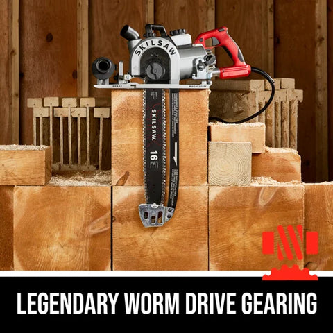 SKIL SPT55-11 16 Worm Drive Carpentry Chainsaw - Ace Tool Group - Skil