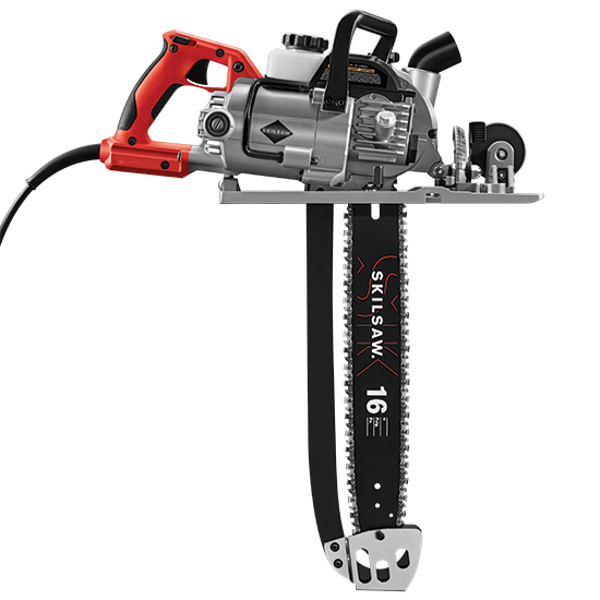 SKIL SPT55-11 16 Worm Drive Carpentry Chainsaw - Ace Tool Group - Skil