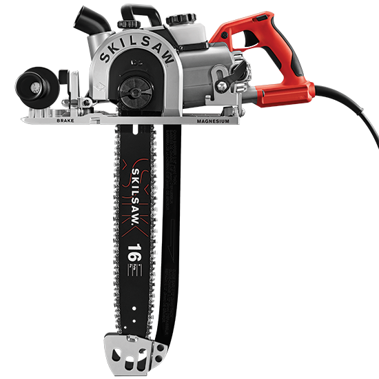 SKIL SPT55-11 16 Worm Drive Carpentry Chainsaw - Ace Tool Group - Skil