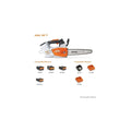 Stihl 1252-200-0048 MSA 161 T 12 Inch Bar Lithium-Ion Battery-Powered Top Handle Chainsaw (Bare Tool) - Ace Tool Group - Stihl