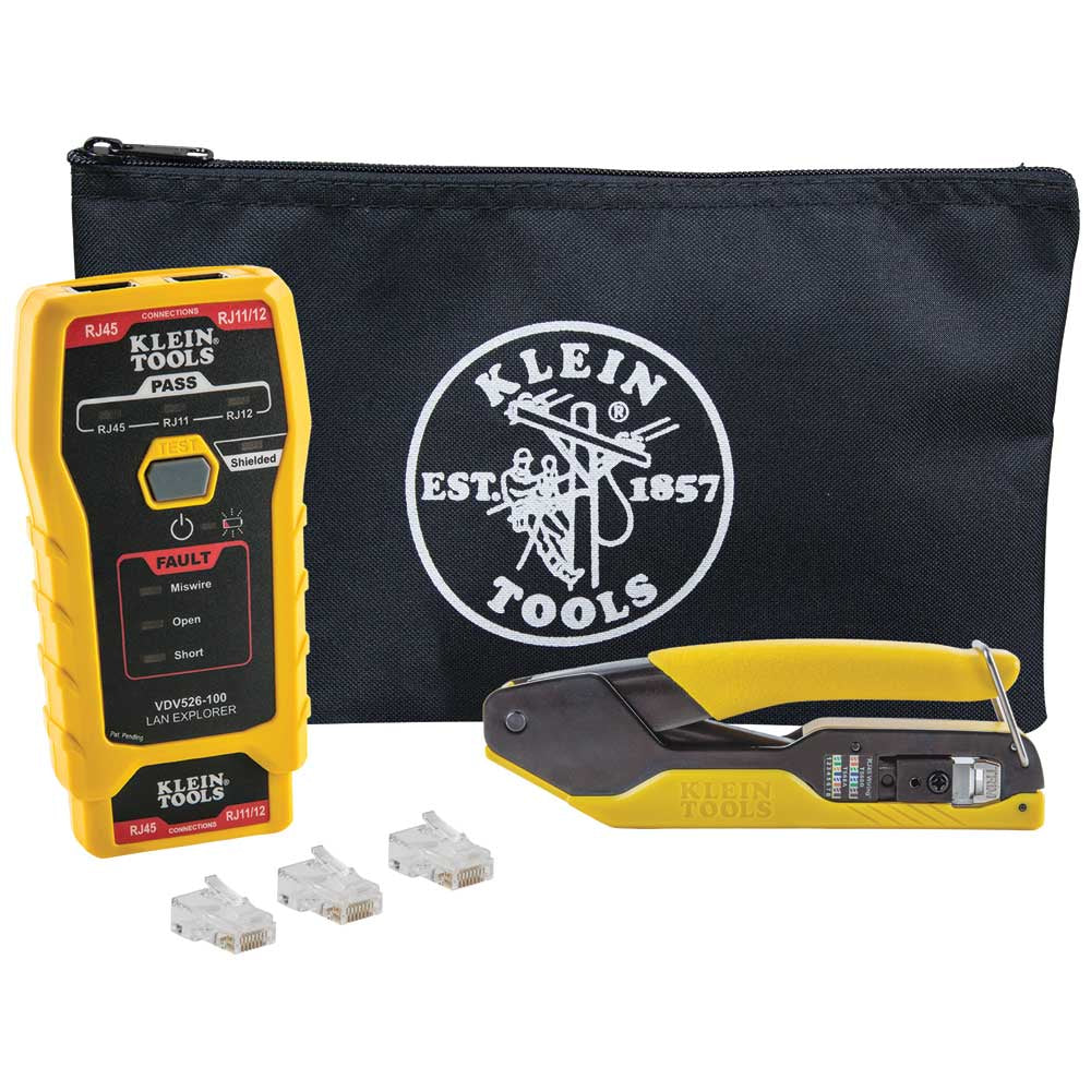Klein Tools VDV026-813 Pass-Thru™ Cable Installation Kit