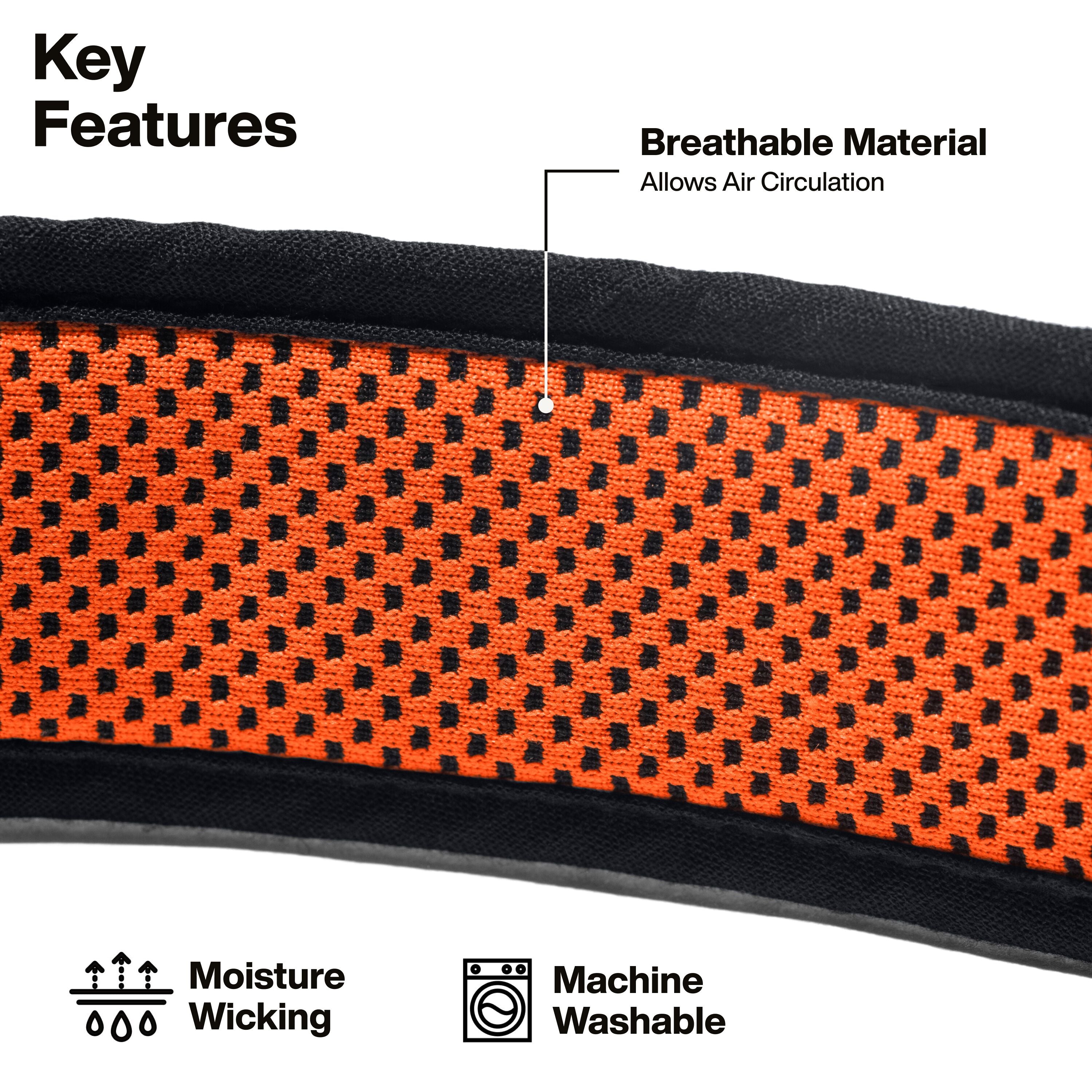Klein KLE-WBHLSWTBND Wide-Beam Headlamp Sweatband Replacement, 3-Pack - Ace Tool Group - Klein Tools