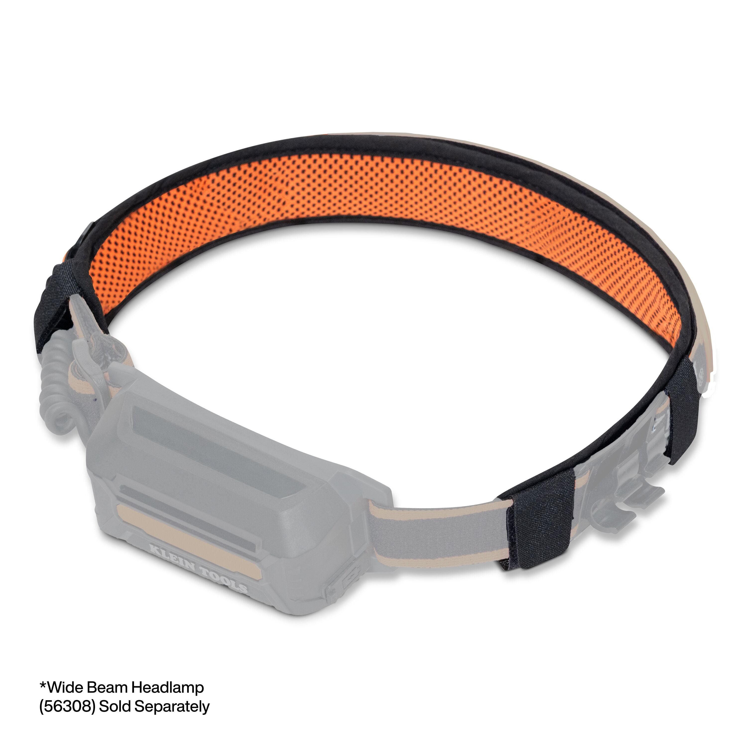 Klein KLE-WBHLSWTBND Wide-Beam Headlamp Sweatband Replacement, 3-Pack - Ace Tool Group - Klein Tools