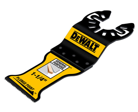 DeWalt DWA4258 General Purpose PlungePoint Oscillating Blade (5 Pack) - Ace Tool Group - DeWalt