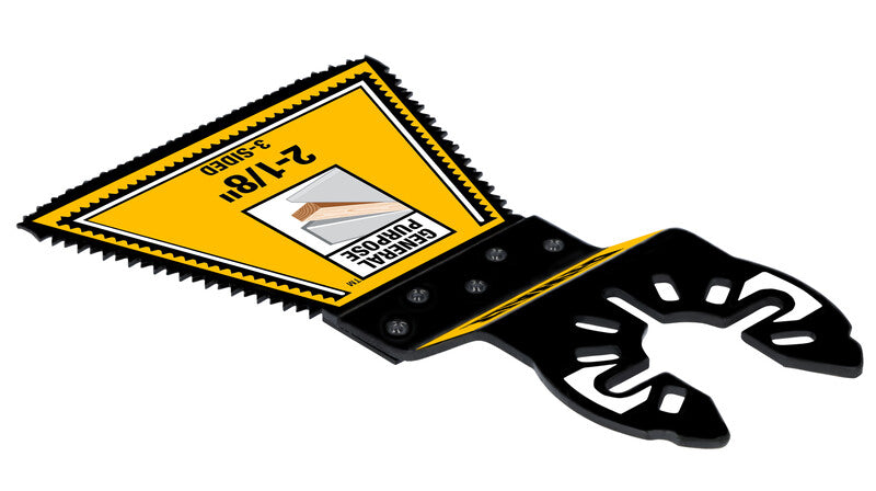 DeWalt DWA4283B OSC 2 1/8" 3-Sided General Purpose Blade 10PK - Ace Tool Group - DeWalt