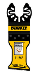 DeWalt DWA4258 General Purpose PlungePoint Oscillating Blade (5 Pack) - Ace Tool Group - DeWalt