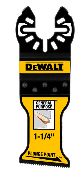 DeWalt DWA4258 General Purpose PlungePoint Oscillating Blade (5 Pack) - Ace Tool Group - DeWalt