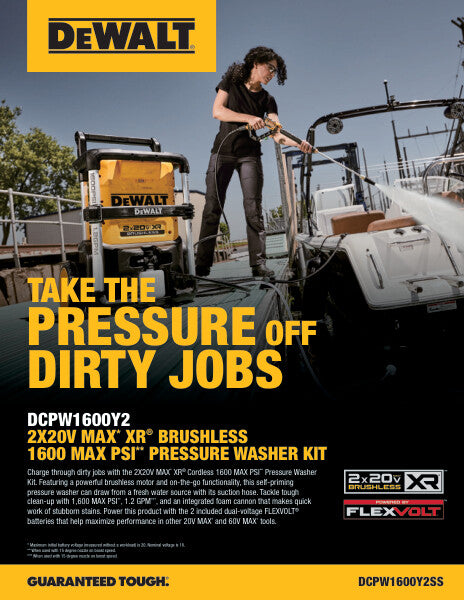 DEWALT DWZPWRH25 Replacement Hose 25' - Ace Tool Group - DeWalt