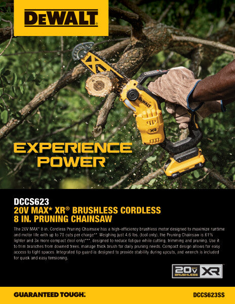 DEWALT DWZCSB8P 8 in. Replacement Bar w/ Tip Guard - Ace Tool Group - DeWalt