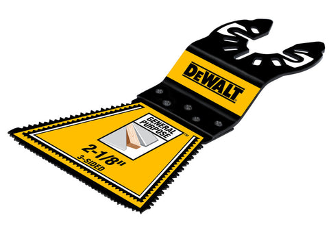 DeWalt DWA4283B OSC 2 1/8" 3-Sided General Purpose Blade 10PK - Ace Tool Group - DeWalt