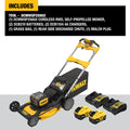 DEWALT DCMWSP256U2 2X20V MAX XR Cordless RWD, Self-Propelled Mower Kit - Ace Tool Group - DeWalt