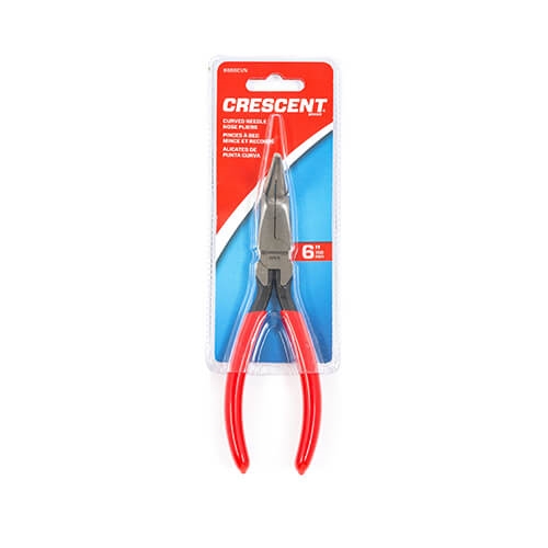 Crescent 8886CVNN 6 in. Curved Needle Nose Solid Joint Pliers