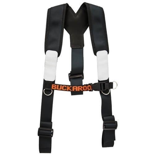 Suspenders For Tool Belt Buckaroo Leather TMHB Black Should Braces 