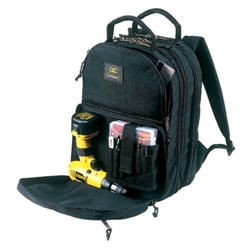 CLC 1132 Professional Tool 75 Pocket Heavy Duty Premium Pro Backpack Bag Carrier 