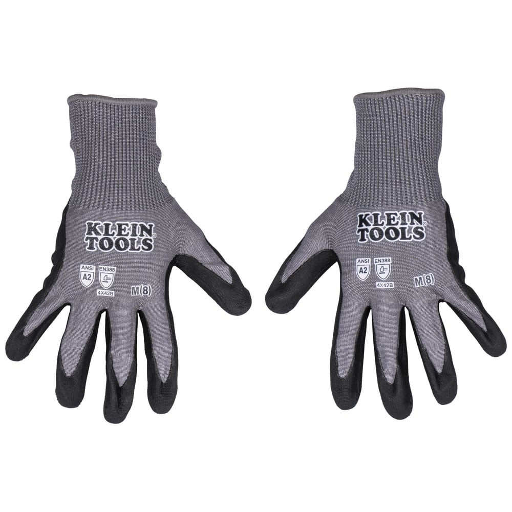 Klein Tools 40232 Journeyman Gloves, Wire Pulling, M